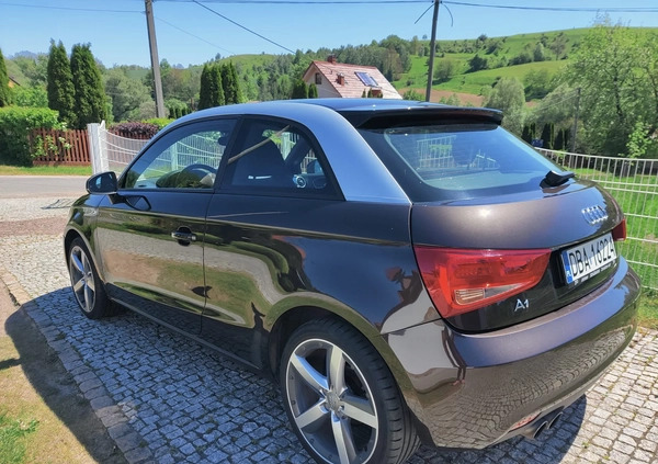 Audi A1 cena 37900 przebieg: 126000, rok produkcji 2012 z Wałbrzych małe 22